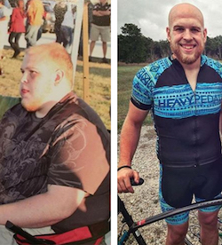Reid's weight loss transformation