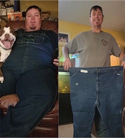 Scott's weight loss transformation